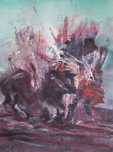 Acryl /leinwand    120 /  90 cm   2018